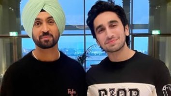 Diljit Dosanjh meets Pakistani actor Hamza Sohail of Fairy Tale fame, see photo