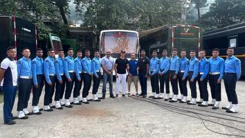 Fighter goes the extra mile for realism: Hrithik Roshan and Indian Air Force cadets collaborate; see picture