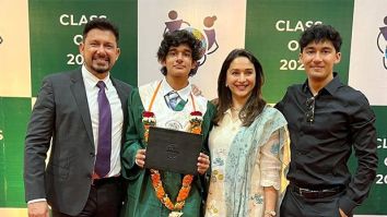 Madhuri Dixit and Dr Nene beam with pride as they share photos from son Ryan’s school graduation ceremony; see post