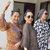 Madhuri Dixit and Karisma Kapoor dance together on ‘Balam Pichkari’; Kareena Kapoor Khan reacts