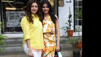 Photos: Bhagyashree shoots with daughter Avantika Dasani in Bandra