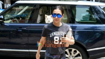 Photos: Malaika Arora and Kim Sharma spotted at Diva Yoga Studio in Bandra