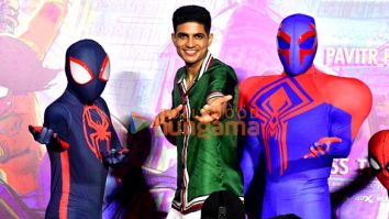 Photos: Shubman Gill snapped at Spider-Man: Across the Spider-Verse trailer launch at PVR Juhu in Mumbai