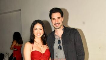 Photos: Sunny Leone and Daniel Weber snapped cutting a cake in Bandra