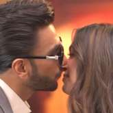 Ranveer Singh surprises Deepika Padukone during an interview; couple hold hands and share a kiss leaving DeepVeer fans thrilled