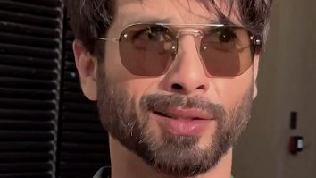 Shahid Kapoor out for Bloody Daddy promotions in blazing heat