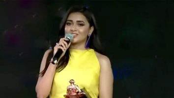 Tejasswi Prakash’s Adorable speech as she bags Most Stylish TV Star (Female)