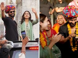 Vicky Kaushal and Sara Ali Khan bond with 180-member joint family in Rajasthan during Zara Hatke Zara Bachke promotions; see post