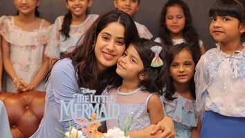The Little Mermaid: Janhvi Kapoor celebrates Halle Bailey’s movie with young girls, says, “I cannot wait to watch the film and relive my childhood”