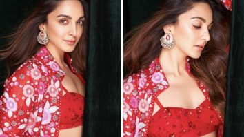 Kiara Advani paints the town red in her mesmerizing Sharara set for promotions of Satyaprem Ki Katha; Husband Sidharth Malhotra drops sweet comment