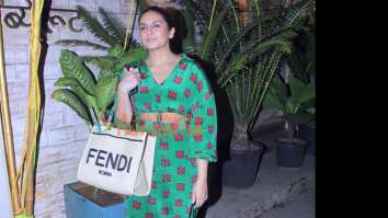 Photos: Huma Qureshi snapped outside a restaurant in Juhu