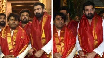 Prabhas seeks divine blessings at Tirupati Balaji temple ahead of Adipurush event