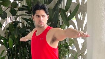 Sidharth Malhotra celebrates International Yoga Day performing yoga poses Sidharth Malhotra celebrates International Yoga Day performing yoga poses