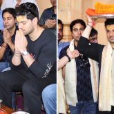 Sooraj Pancholi performs Dhwaja Pujan at Somnath Ji temple, Gujarat following acquittal in Jiah Khan case; see pictures