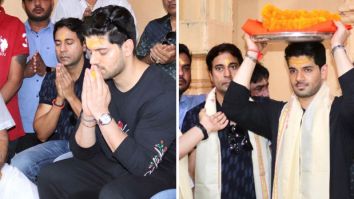 Sooraj Pancholi performs Dhwaja Pujan at Somnath Ji temple, Gujarat following acquittal in Jiah Khan case; see pictures