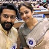 Suriya cheers for his wife Jyothika as she gives us a glimpse of their fitness journey