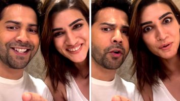 Bhediya duo Varun Dhawan and Kriti Sanon reunite to vibe on ‘Baaki Sab Theek’ song; actor comments, “love you to the moon”