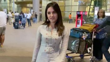 Cuteness Overloaded! Shirley Setia gets clicked at the airport