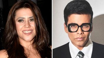 Ektaa R Kapoor engages in a fun banter with Karan Johar as they cross promote Dream Girl 2 with Rocky Aur Rani Kii Prem Kahaani