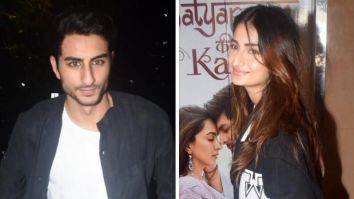 Ibrahim Ali Khan walks out of theatre holding Palak Tiwari’s jacket; picture goes viral