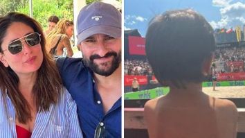 Kareena Kapoor Khan shares adorable snapshot of son Taimur Ali Khan soaking up a volleyball match in the Italian sunshine