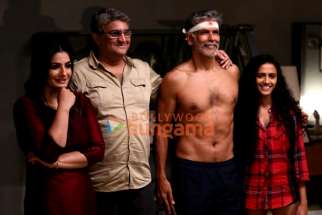 On The Sets Of The Movie One Friday Night