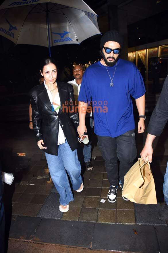 Photos: Arjun Kapoor and Malaika Arora snapped at BKC