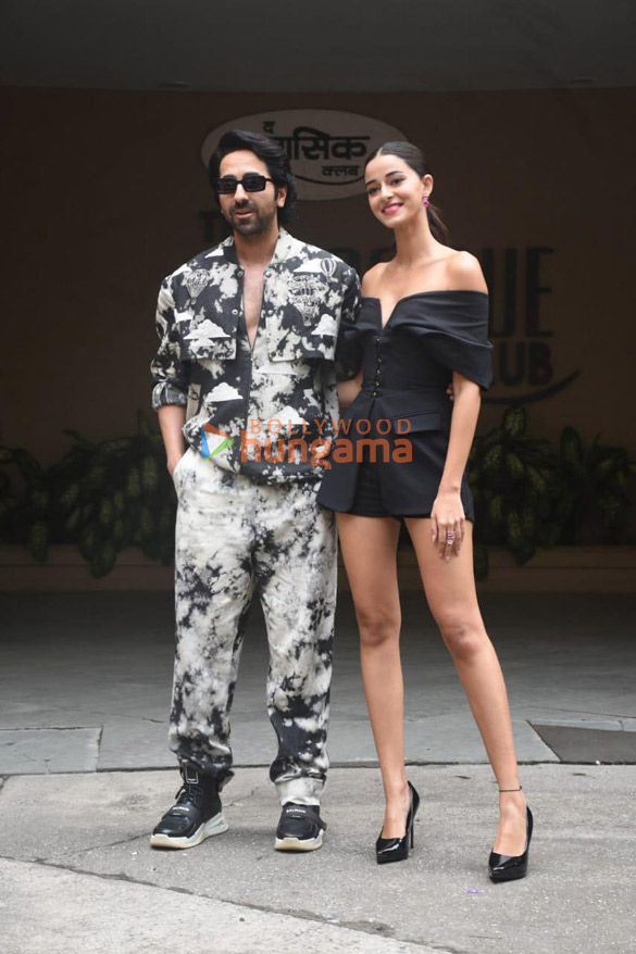 Photos: Ayushmann Khurrana and Ananya Panday snapped promoting Dream Girl 2 Photos: Ayushmann Khurrana and Ananya Panday snapped promoting Dream Girl 2