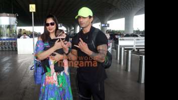 Photos: Bipasha Basu, Karan Singh Grover, Anupam Kher and others snapped at the airport