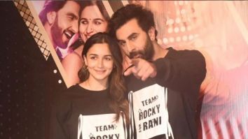 Ranbir Kapoor and Alia Bhatt twin in style at Rocky Aur Rani Kii Prem Kahaani screening; watch