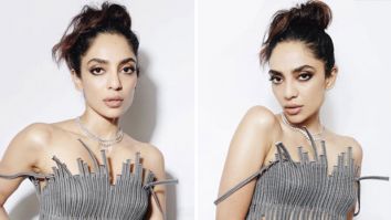 Sobhita Dhulipala is setting new benchmarks for red-carpet style in grey fringe denim bralette and the drop waist black denim skirt