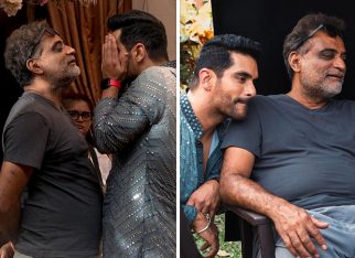 Angad Bedi shares candid behind-the-scenes moments from Abhishek Bachchan and Saiyami Kher starrer Ghoomer; see pics
