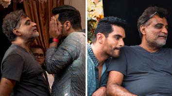 Angad Bedi shares candid behind-the-scenes moments from Abhishek Bachchan and Saiyami Kher starrer Ghoomer; see pics