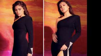 Bhumi Pednekar’s one-shoulder bewitching black gown is a must-have style staple for the party season