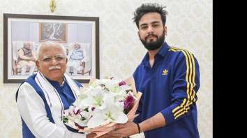 Haryana CM Manohar Lal Khattar attends Bigg Boss OTT 2 winner Elvish Yadav’s fan meet-up in Gurugram