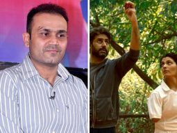 Former cricketer Virender Sehwag reviews sports drama Ghoomer starring Abhishek Bachchan, Saiyami Kher; Amitabh Bachchan reacts