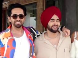 Paps have a fun banter with Dream Girl 2’s star cast