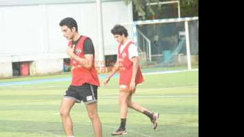 Photos: Ibrahim Ali Khan, Arhaan Khan, Ahan Shetty and others snapped during a football match