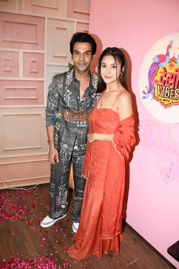 Photos: Rajkummar Rao snapped at Shehnaaz Gill’s chat show Desi Vibes Photos: Rajkummar Rao snapped at Shehnaaz Gill’s chat show Desi Vibes