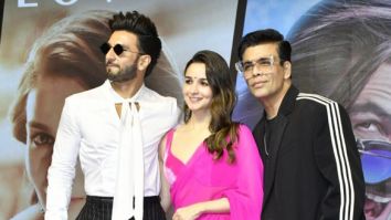 Photos: Ranveer Singh, Alia Bhatt and Karan Johar snapped at the success press conference of Rocky Aur Rani Kii Prem Kahaani