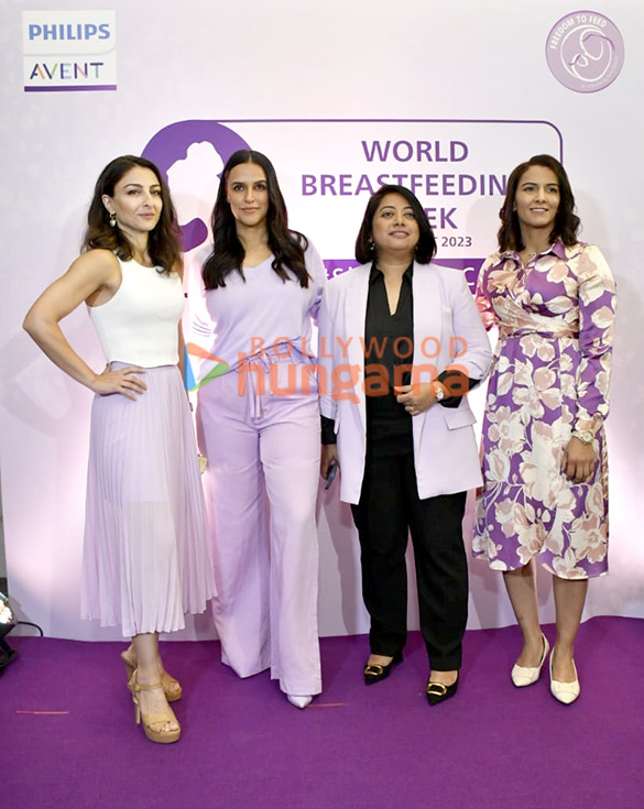 Photos: Soha Ali Khan and others attend Neha Dhupia’s panel discussion commemorating Breastfeeding Month for her initiative Freedom to Feed Photos: Soha Ali Khan and others attend Neha Dhupia’s panel discussion commemorating Breastfeeding Month for her initiative Freedom to Feed