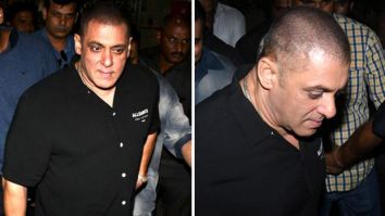 Salman Khan sports a new look as he steps out in a buzz cut, likely for his next movie with Karan Johar and Vishnu Vardhan