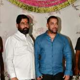 Ganesh Chaturthi 2023: Salman Khan and Maharashtra CM Eknath Shinde seek blessings of Lord Ganesha at Aayush Sharma - Arpita Khan's residence