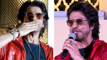 Jawan in Dubai: Shah Rukh Khan spreads his arms, grooves to ‘Zinda Banda’ as he launches the trailer on Burj Khalifa, watch videos