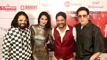 Jimmy Sheirgill at the launch of Kainaaz Pervez’s ‘Siti Mat Mar’ song