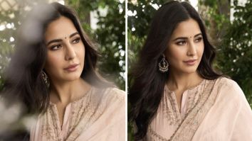 Katrina Kaif makes a stellar case for ethnic wear with her minimal chic pastel Anarkali by Anamika Khanna