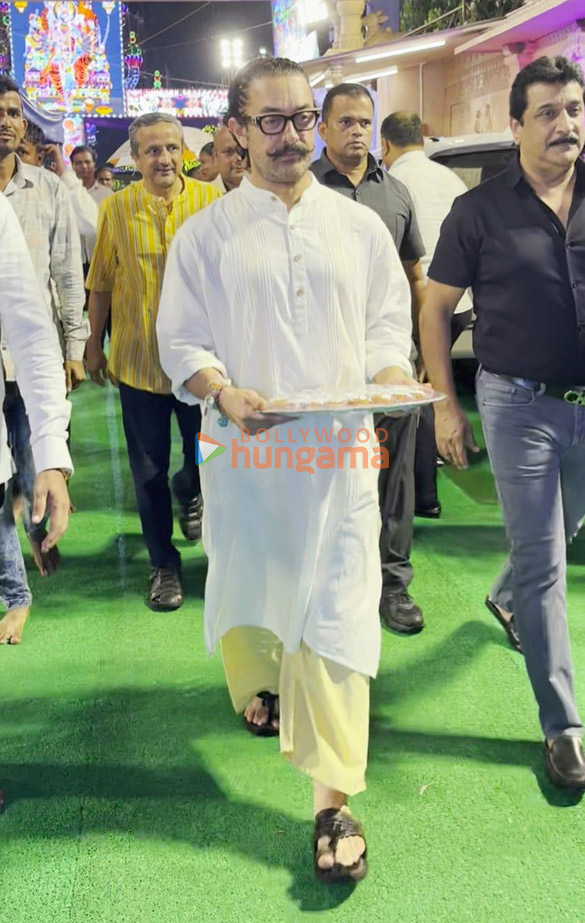 Photos: Aamir Khan, Adah Sharma and others snapped at Ashish Shelar’s Ganpati Photos: Aamir Khan, Adah Sharma and others snapped at Ashish Shelar’s Ganpati