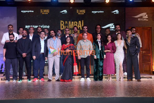 Photos: Cast of Bambai Meri Jaan snapped at the trailer launch in Mumbai Photos: Cast of Bambai Meri Jaan snapped at the trailer launch in Mumbai