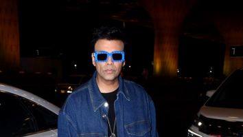 Photos: Karan Johar, Apoorva Mehta and Laksh Lalwani snapped at the airport