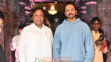 Photos: Rohit Shetty snapped at Ashish Shelar’s house for Ganpati darshan